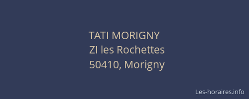 TATI MORIGNY
