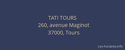 TATI TOURS