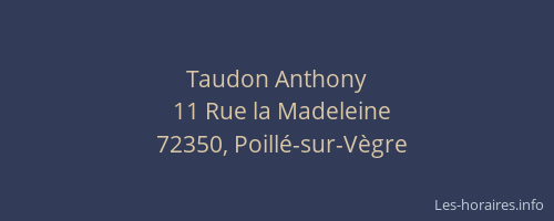 Taudon Anthony