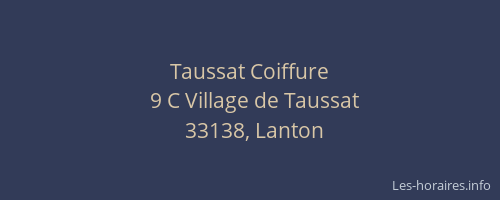 Taussat Coiffure
