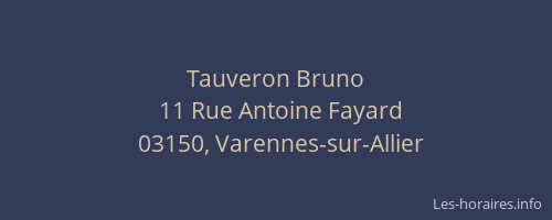 Tauveron Bruno
