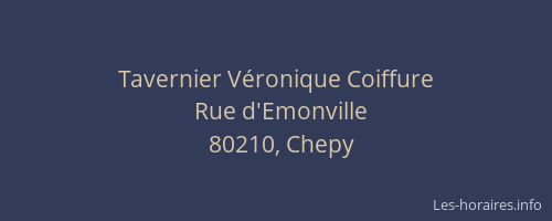 Tavernier V&eacute;ronique Coiffure