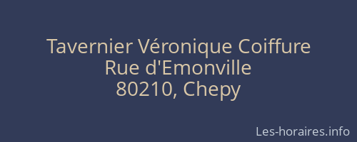 Tavernier Véronique Coiffure