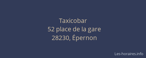 Taxicobar