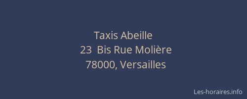 Taxis Abeille