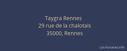 Taygra Rennes
