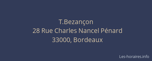 T.Bezançon