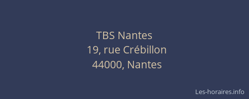 TBS Nantes