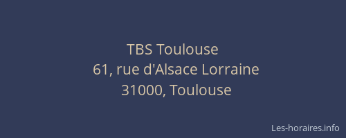 TBS Toulouse