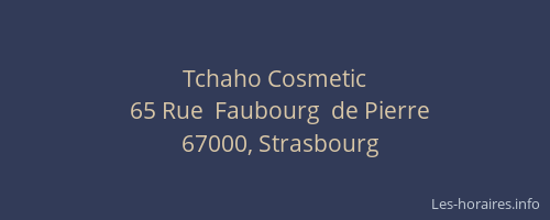 Tchaho Cosmetic