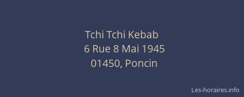 Tchi Tchi Kebab