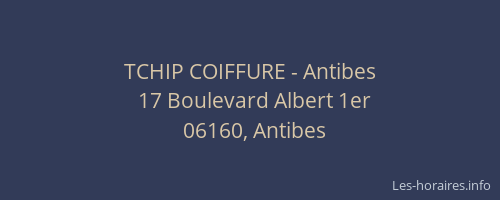 TCHIP COIFFURE - Antibes