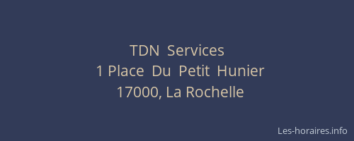 TDN  Services