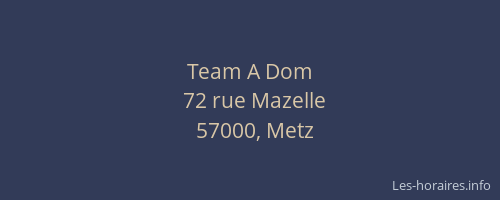 Team A Dom