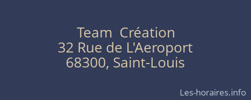 Team  Création
