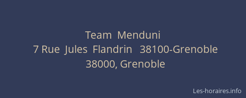 Team  Menduni