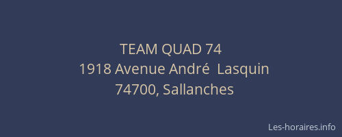 TEAM QUAD 74