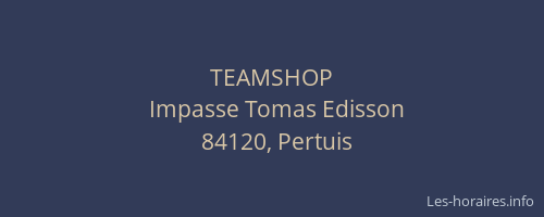 TEAMSHOP