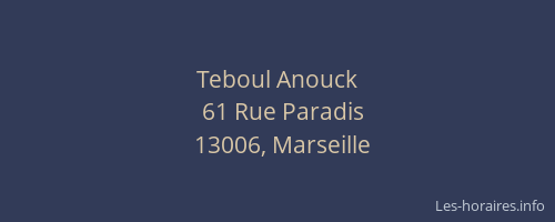 Teboul Anouck