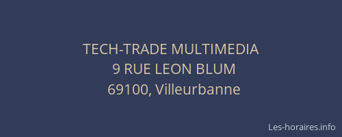 TECH-TRADE MULTIMEDIA