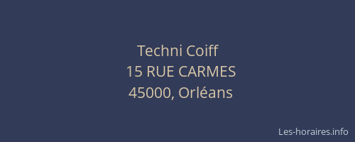 Techni Coiff