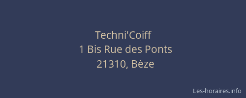 Techni'Coiff