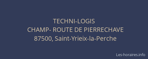 TECHNI-LOGIS