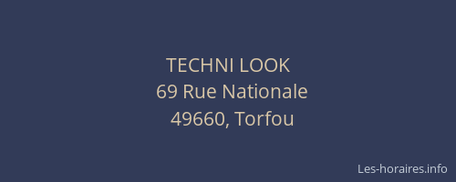 TECHNI LOOK