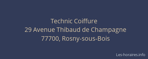 Technic Coiffure