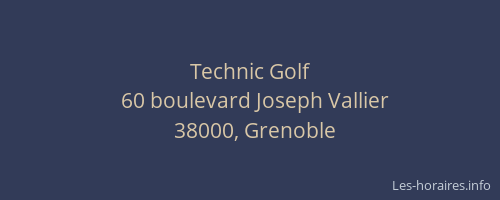 Technic Golf
