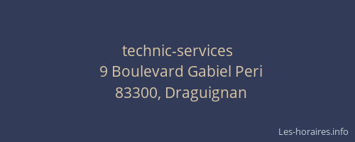 technic-services