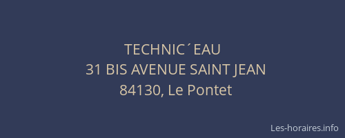 TECHNIC´EAU
