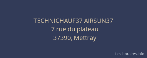 TECHNICHAUF37 AIRSUN37