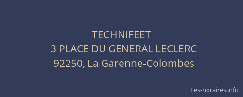 TECHNIFEET