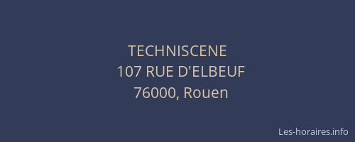TECHNISCENE