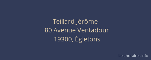 Teillard Jérôme