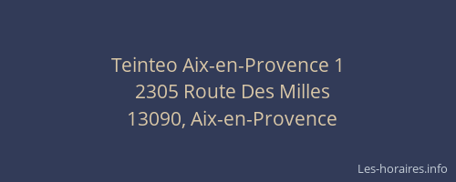 Teinteo Aix-en-Provence 1