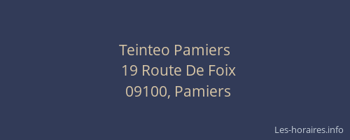 Teinteo Pamiers