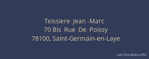 Teissiere  Jean -Marc