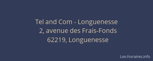 Tel and Com - Longuenesse