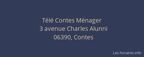 Télé Contes Ménager