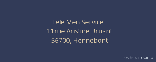 Tele Men Service