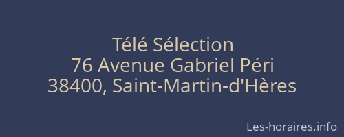 Télé Sélection