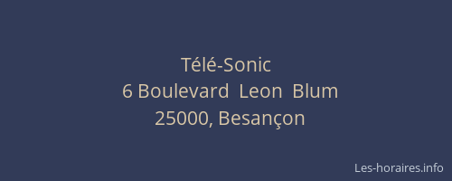 Télé-Sonic