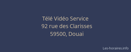 Télé Vidéo Service