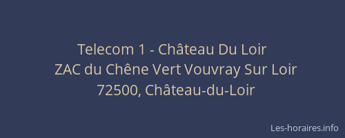 Telecom 1 - Château Du Loir