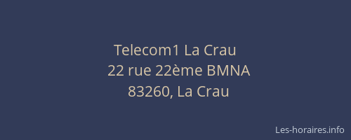Telecom1 La Crau