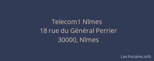 Telecom1 Nîmes