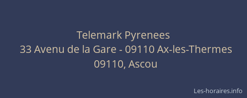 Telemark Pyrenees