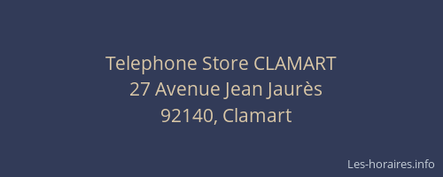 Telephone Store CLAMART